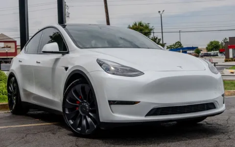 Another view of 2024 Tesla Model Y Performance for sale in Atlanta, GA at Gravity Autos Atlanta