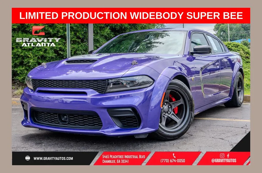 Purple 2023 Dodge Charger R/T Scat Pack Widebody for sale in Atlanta, GA
