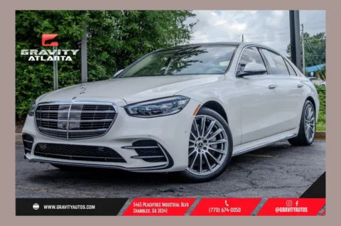 White 2023 Mercedes-Benz S-Class S 580 for sale in Atlanta, GA