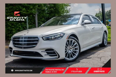 White 2023 Mercedes-Benz S-Class S 580 for sale in Atlanta, GA