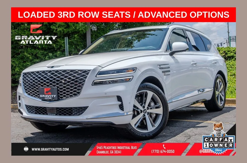 White 2024 Genesis GV80 3.5T Advanced for sale in Atlanta, GA