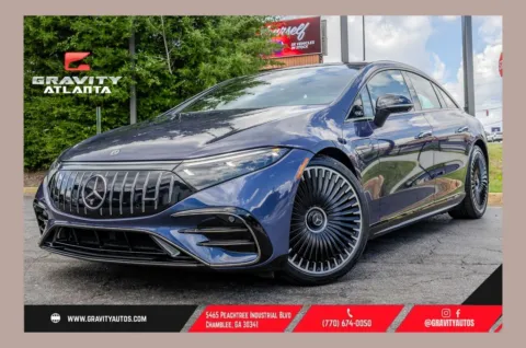 Blue 2023 Mercedes-Benz AMG EQS for sale in Atlanta, GA