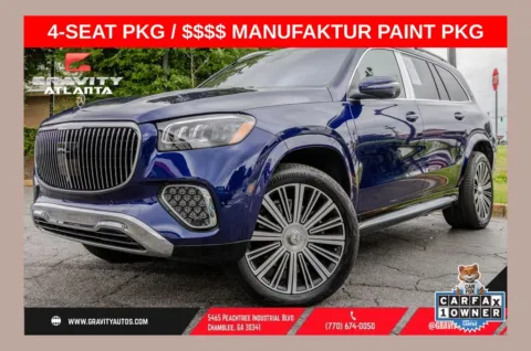 Blue 2025 Mercedes-Benz GLS Maybach GLS 600 for sale in Atlanta, GA