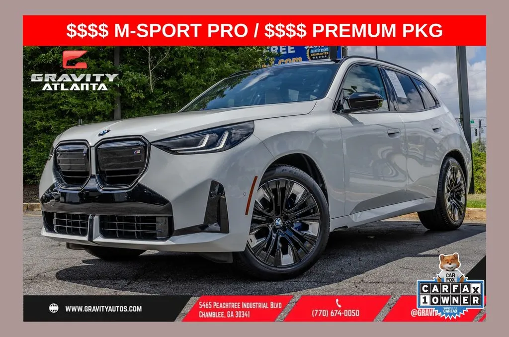 White 2025 BMW X3 M50 xDrive for sale in Atlanta, GA