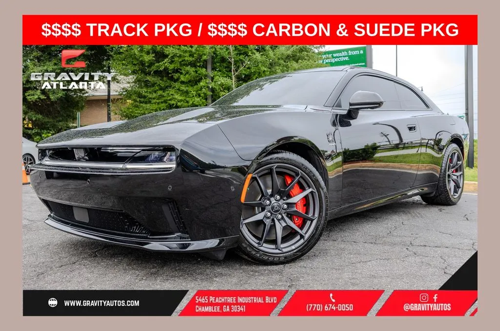 Black 2024 Dodge Charger Daytona R/T Scat Pack for sale in Atlanta, GA