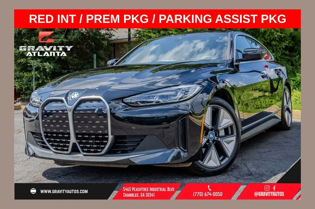 Black 2024 BMW i4 eDrive35 for sale in Atlanta, GA