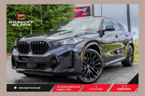 Black 2024 BMW X6 xDrive40i for sale in Atlanta, GA