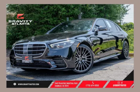 Black 2023 Mercedes-Benz S-Class S 580 for sale in Atlanta, GA
