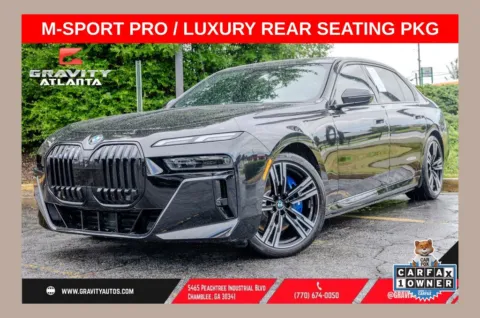 Black 2023 BMW i7 xDrive60 for sale in Atlanta, GA