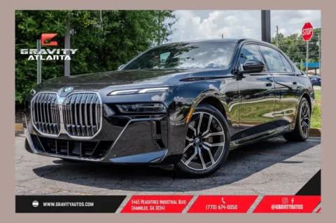 Black 2023 BMW 7 Series 740i for sale in Atlanta, GA