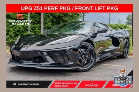 Black 2025 Chevrolet Corvette Stingray for sale in Atlanta, GA