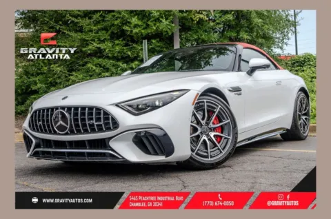 White 2022 Mercedes-Benz SL-Class SL 55 AMG for sale in Atlanta, GA