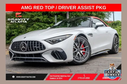 White 2022 Mercedes-Benz SL-Class SL 55 AMG for sale in Atlanta, GA
