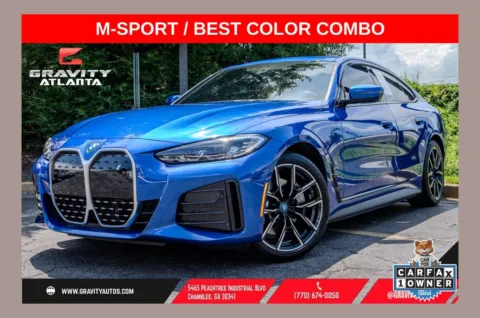 Blue 2023 BMW i4 eDrive40 for sale in Atlanta, GA