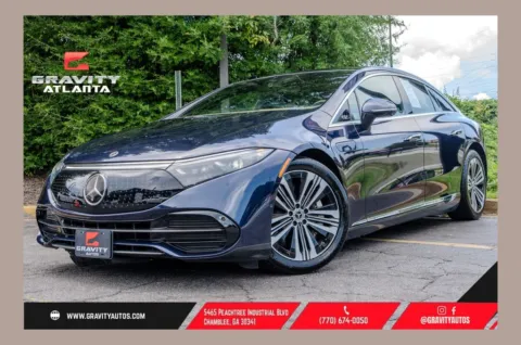 Blue 2023 Mercedes-Benz EQS 450 for sale in Atlanta, GA
