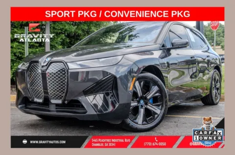 Gray 2024 BMW iX xDrive50 for sale in Atlanta, GA