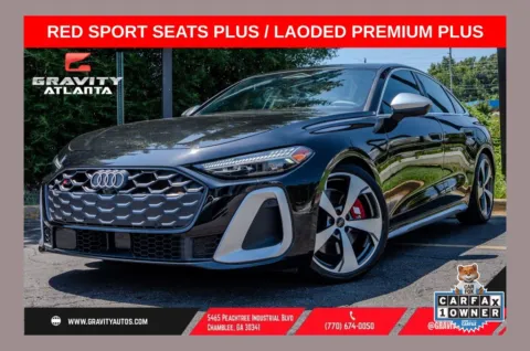 Black 2025 Audi S5 3.0T Premium Plus for sale in Atlanta, GA