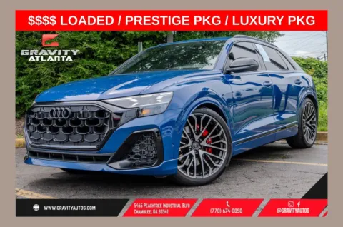 Blue 2024 Audi SQ8 4.0T Prestige for sale in Atlanta, GA