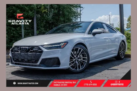 White 2024 Audi A7 55 Premium Plus for sale in Atlanta, GA