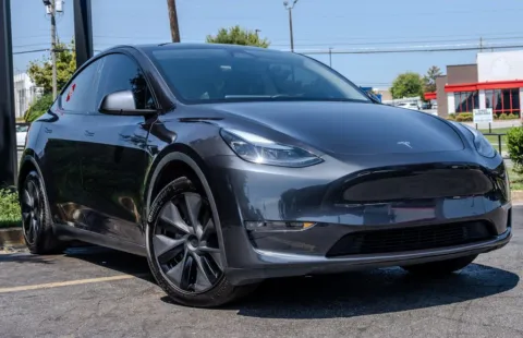 Another view of 2025 Tesla Model Y Long Range for sale in Atlanta, GA at Gravity Autos Atlanta