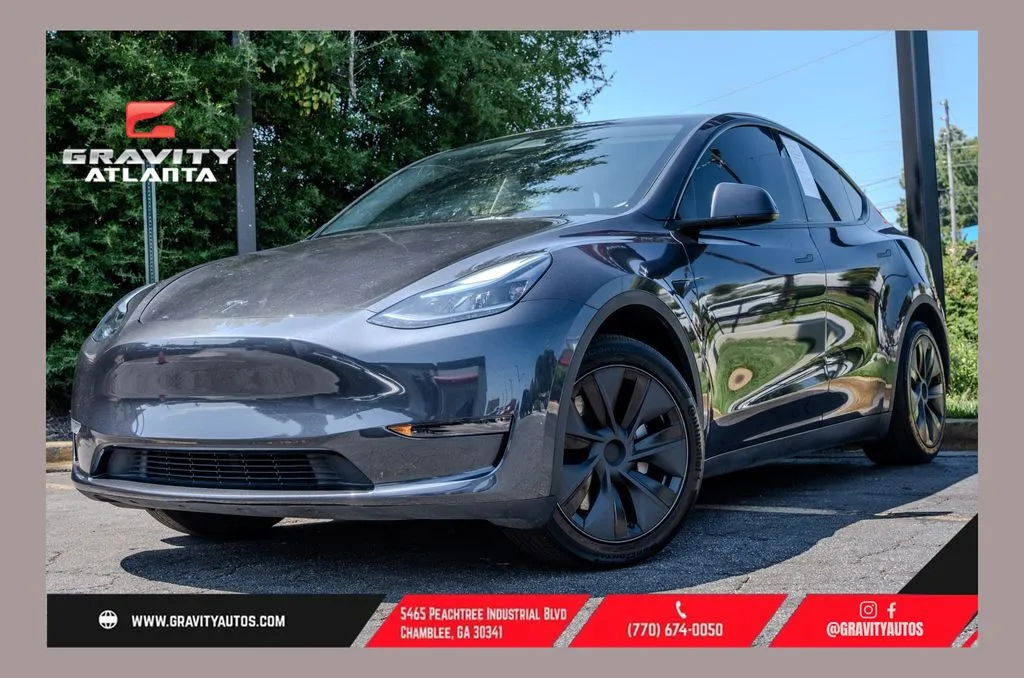 Black 2025 Tesla Model Y Long Range for sale in Atlanta, GA