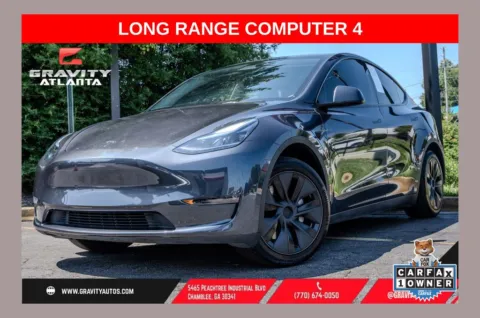 Black 2025 Tesla Model Y Long Range for sale in Atlanta, GA