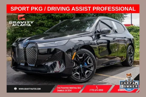Black 2024 BMW iX xDrive50 for sale in Atlanta, GA