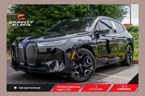 Black 2024 BMW iX xDrive50 for sale in Atlanta, GA
