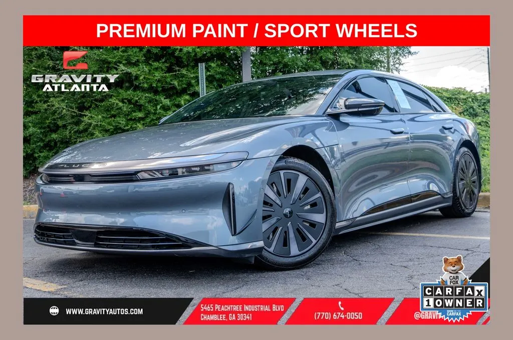 Gray 2024 Lucid Air Pure for sale in Atlanta, GA