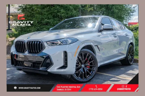 Gray 2024 BMW X6 xDrive40i for sale in Atlanta, GA