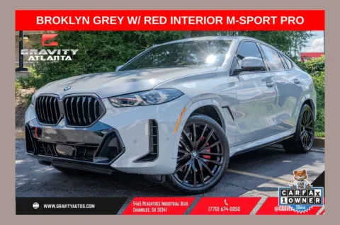 Gray 2024 BMW X6 xDrive40i for sale in Atlanta, GA