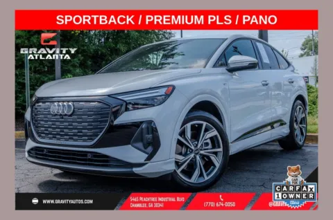 White 2024 Audi Q4 Sportback e-tron Premium Plus for sale in Atlanta, GA