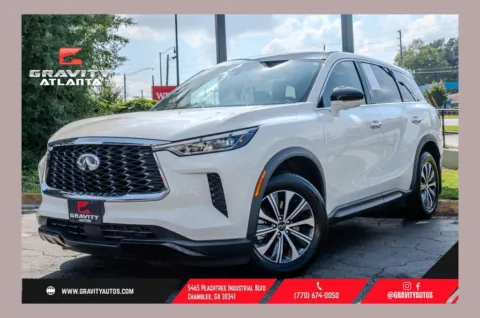 White 2025 INFINITI QX60 PURE for sale in Atlanta, GA