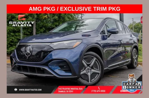 Blue 2023 Mercedes-Benz EQE 350+ SUV for sale in Atlanta, GA