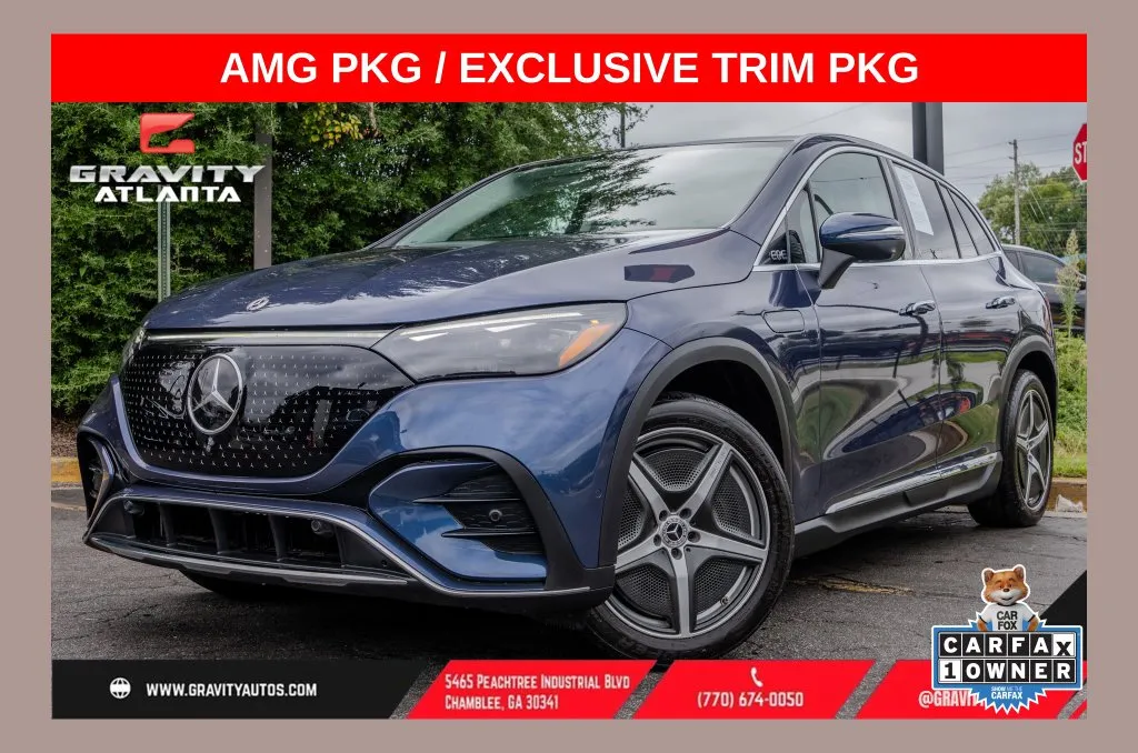 Blue 2023 Mercedes-Benz EQE 350+ SUV for sale in Atlanta, GA