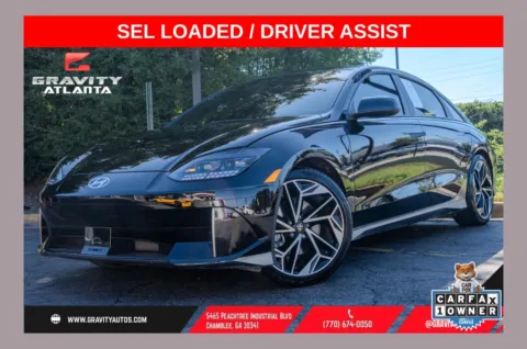 Black 2025 Hyundai IONIQ 6 SEL for sale in Atlanta, GA