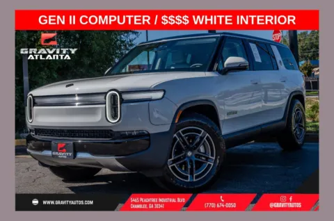 White 2025 Rivian R1S Adventure Dual Motor Standard Pack for sale in Atlanta, GA