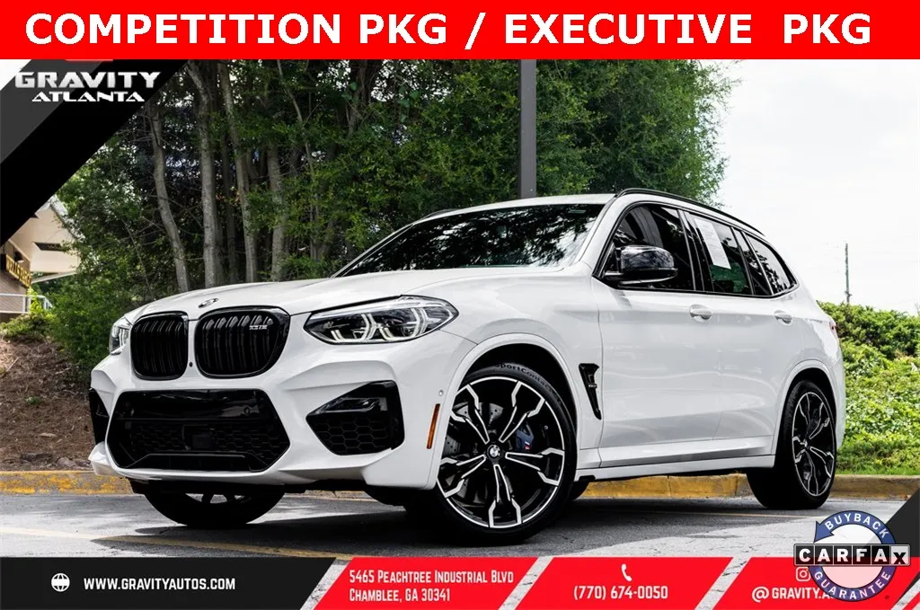 Used 2021 BMW X3 M for sale in Atlanta, GA at Gravity Autos | VIN