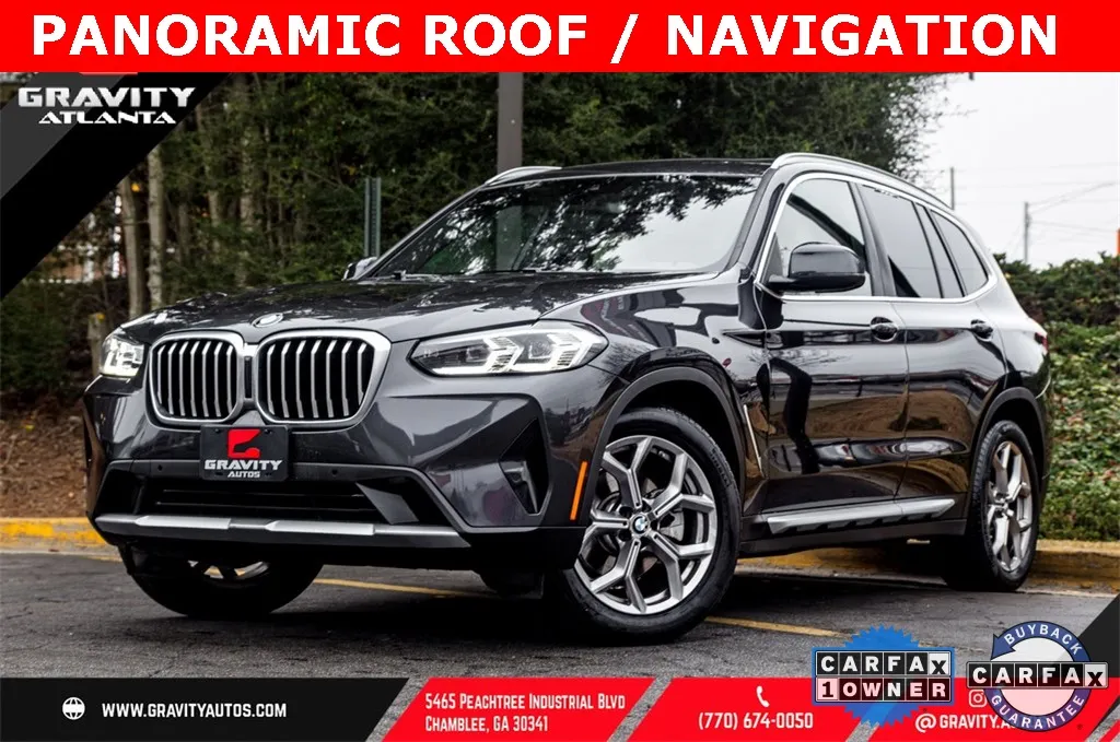 Used 2022 BMW X3 sDrive30i for sale in Atlanta, GA at Gravity Autos ...