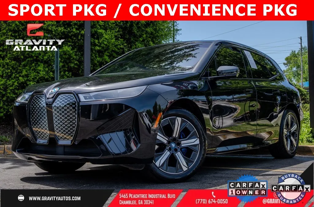 Used 2024 BMW iX xDrive50 for sale in Atlanta, GA at Gravity Autos ...