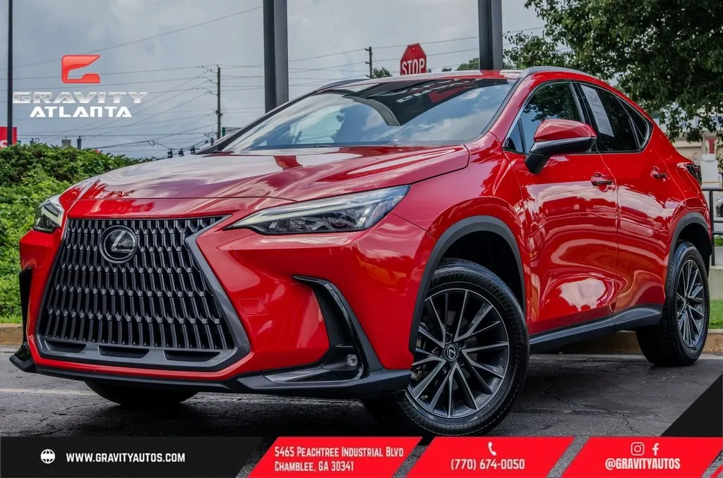 Red 2023 Lexus NX 250 Base for sale in Atlanta, GA