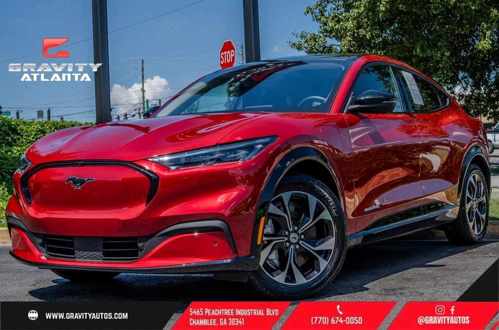 Red 2023 Ford Mustang Mach-E Premium for sale in Atlanta, GA