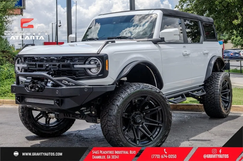 White 2023 Ford Bronco Outer Banks for sale in Atlanta, GA
