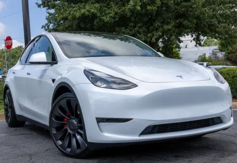 Another view of 2024 Tesla Model Y Performance for sale in Atlanta, GA at Gravity Autos Atlanta