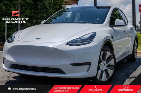 White 2023 Tesla Model Y Long Range for sale in Atlanta, GA