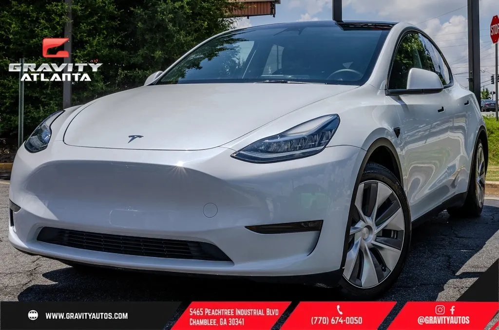 White 2023 Tesla Model Y Long Range for sale in Atlanta, GA