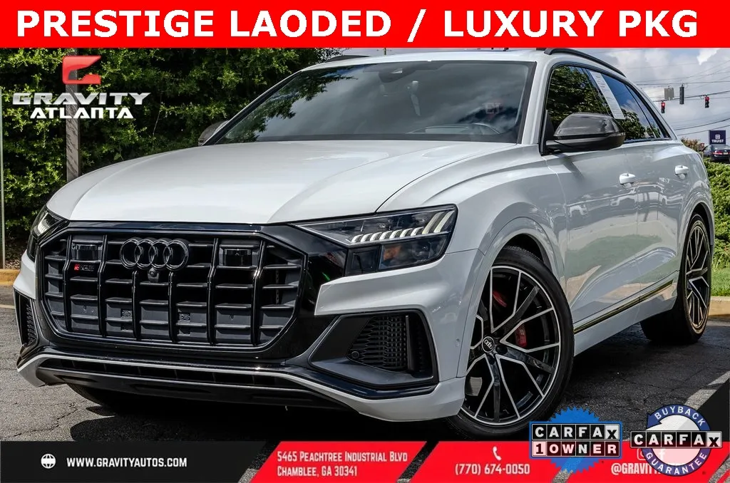 Black 2023 Audi SQ8 4.0T Prestige for sale in Atlanta, GA