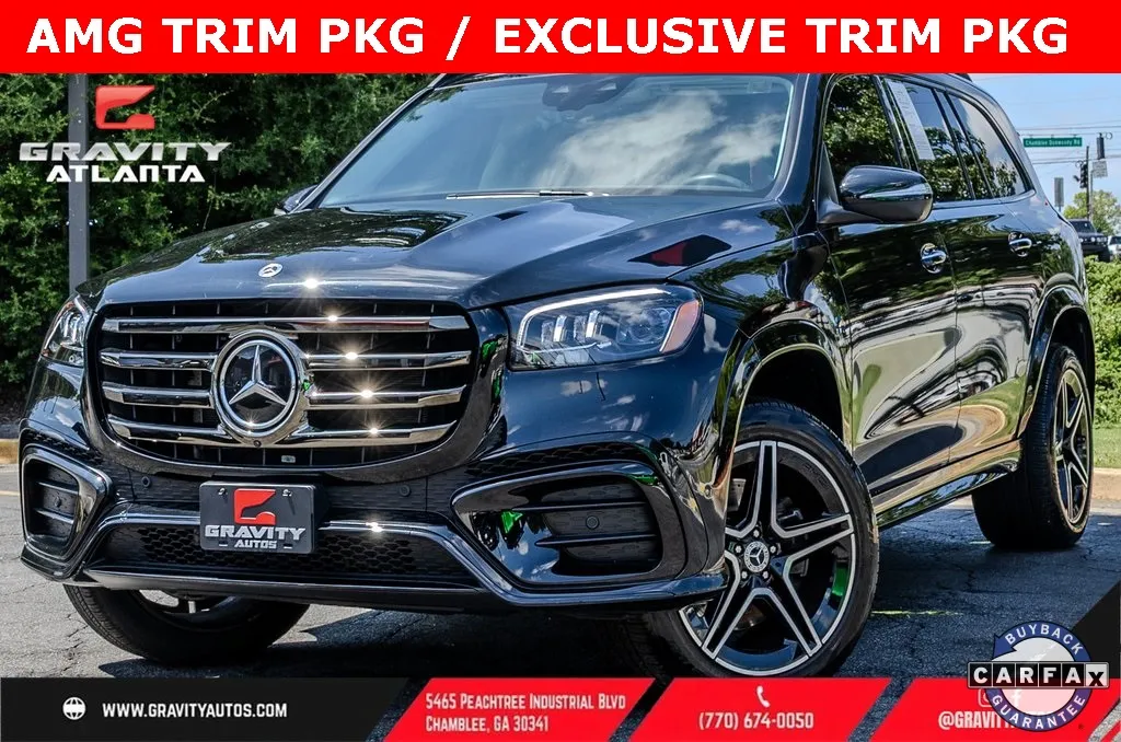 Black 2024 Mercedes-Benz GLS 450 for sale in Atlanta, GA