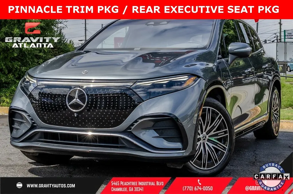 Gray 2023 Mercedes-Benz EQS 580 for sale in Atlanta, GA