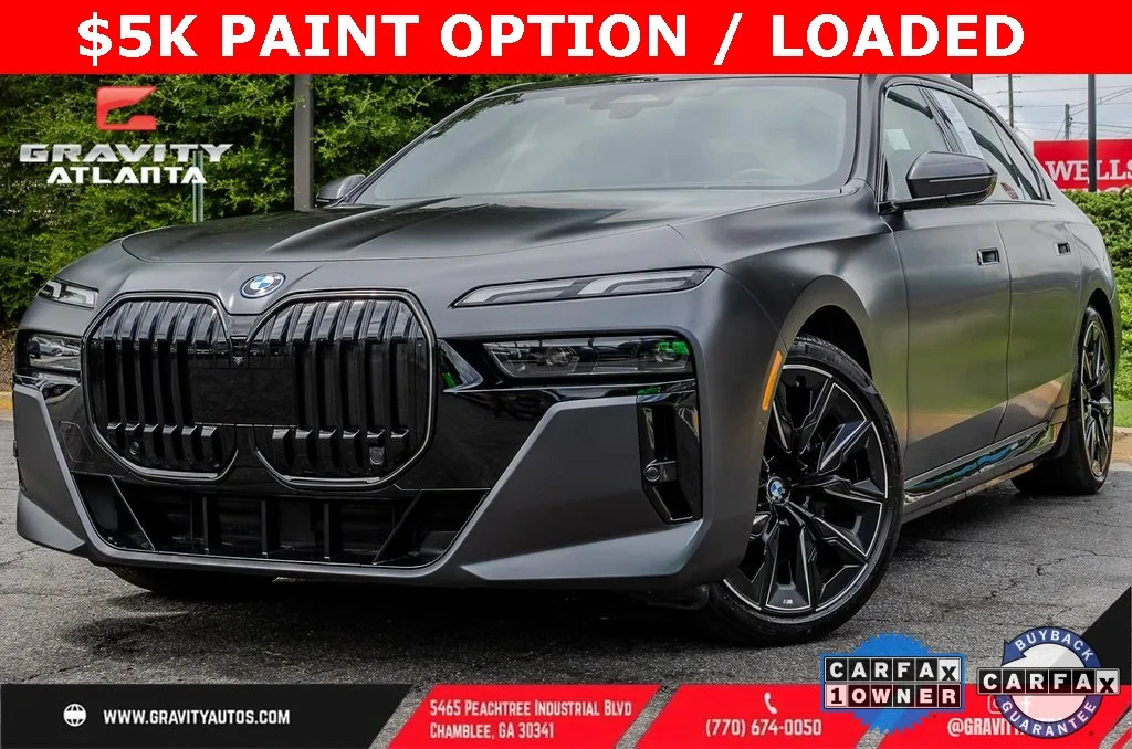 Gray 2024 BMW i7 eDrive50 for sale in Atlanta, GA